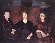 Charles Hawthorne Three Women of Provincetown Sweden oil painting artist